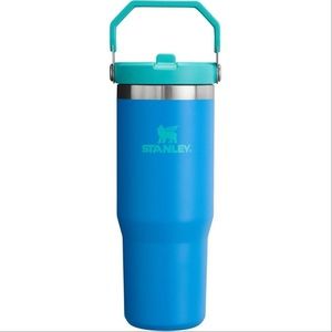 Stanley 30oz stainless steel ice flow flip straw tumbler - COBALT